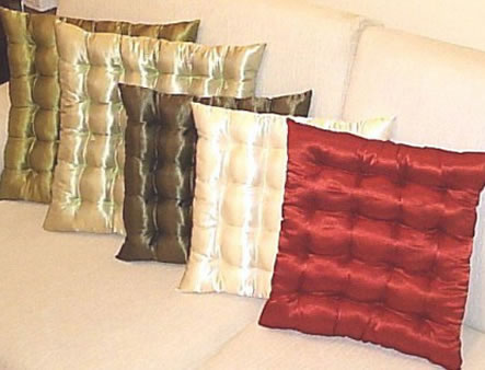 Almofadas Capitone - Bello Lar Decorações